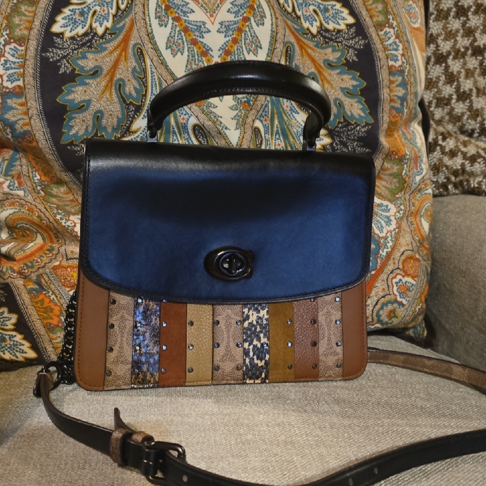 Stylish Multicolor Coach Women's Handbag